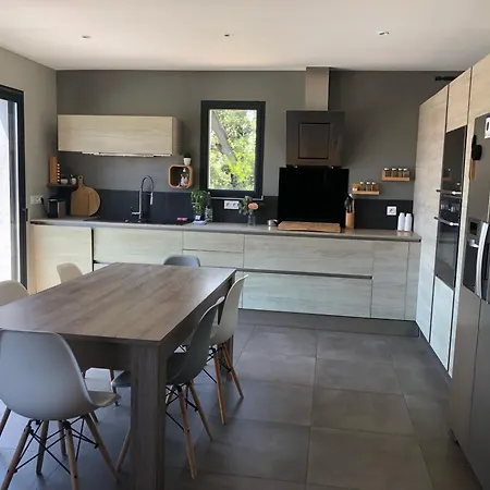 Location Maison Contemporaine, Piscine, 6-8 Couchages * 식스포즈레스플라지스