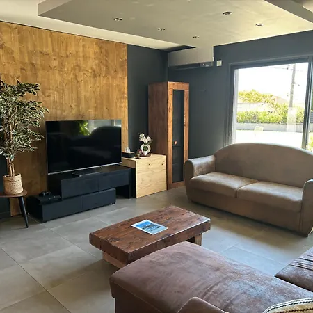 Location Maison Contemporaine, Piscine, 6-8 Couchages 빌라 식스포즈레스플라지스